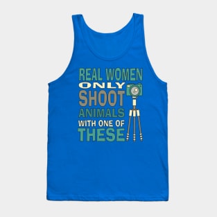 Real Women Only shoot with Cameras Tank Top